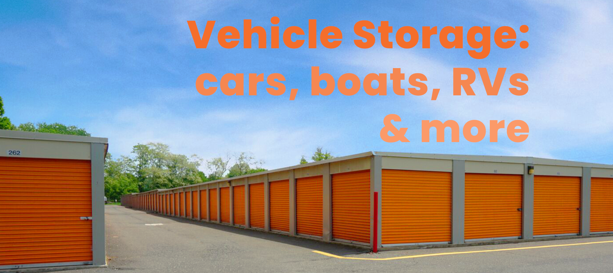 car, boat, RV, vehicle storage Danbury